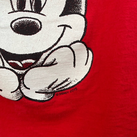 Vintage Mickey Unlimited Minnie & Mickey Red T-Shirt One Size Fits All - Picture 6 of 8